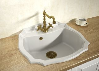 Кухонная мойка Florentina Эмилия 640 бежевый