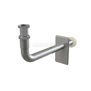 Колено AlcaPlast DN2 5/4 с гайкой металл A438