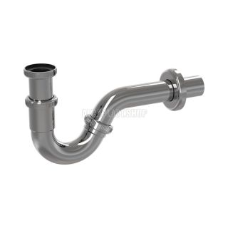 Сифон для биде AlcaPlast ?32 металлический A45G