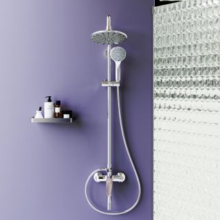 Душевая стойка Dorff Prime хром D0740900