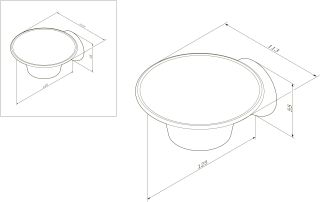 Мыльница Am.pm Like A8034200