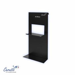 Полка для ванны CeruttiSpa ALLESA B черный