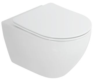 Комплект 4 в 1 BelBagno CZR-6601-TH-TOR/CZR2316SC/BB002-80/BB005-PR-CHROME унитаз подвесной Cezares STYLUS-TOR CZR-6601-TH-TOR с сиденьем CZR-2316-SC система инсталляции для унитазов BB002-80  с кнопкой смыва BB005-PR-CH