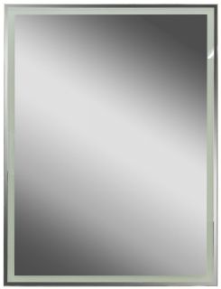 Зеркало-шкаф с подсветкой Art&Max Techno 60см чёрный матовый AM-Tec-600-800-1D-DS-F-Nero