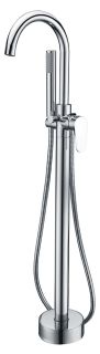 Напольный смеситель для ванны ABBER Wasser Kreis хром AF8116