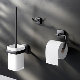 Набор аксессуаров для ванной AM.PM Gem AK90T2003B черный