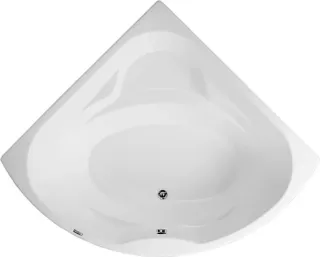 Акриловая ванна Aquanet Vitoria 310252 130 см с каркасом и фронтальной панелью, угловая