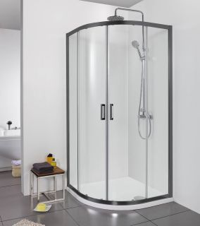 Душевой уголок Aquatek AQ ARI RO 09020BL 90x90см чёрный