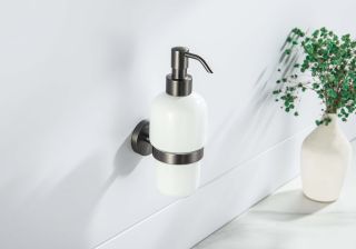 Дозатор Aquatek Бетта AQ4605BGM оружейная сталь