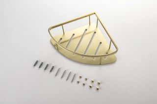 Угловая полка Aquatek AQ4926BG шлифованное золото