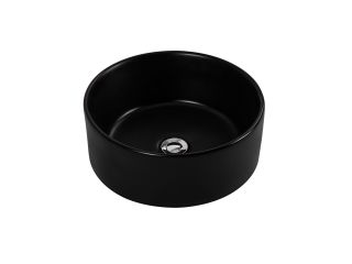 Раковина накладная Aquatek AQ5118-MB 40 см чёрный матовый