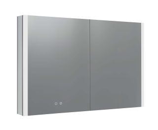 Зеркало-шкаф с подсветкой Aquatek AQ7109-MLC 100 см сенсорное управление хром