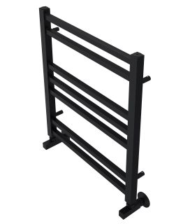 Водяной полотенцесушитель Aquatek Альтаир AQ KK0760BL П7 50x60см чёрный муар