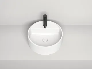 Накладная раковина Salini Armonia Top 02 S-Sense 130117G 45см белый глянцевый