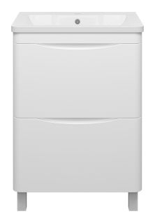 Напольная тумба под раковину Misty Атлантик 60 см белый