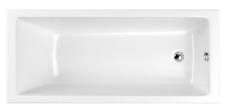 Акриловая ванна Whitecross Wave Slim 0111.140070.100 140x70см белый глянец