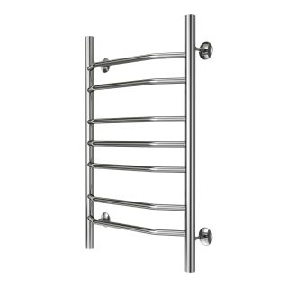 Полотенцесушитель водяной AZARIO RAVENNA  AZ07158 500/800 7 секций, нижнее/диагональное подключение, 1/2, хром