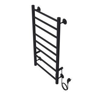 Полотенцесушитель электрический AZARIO PARMA AZ10848B 400/800 8 секций, диммер справа, черный