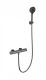 Смеситель для душа Wonzon & Woghand INN 2 WW-A2006-A-MW с термостатом тёмный графит
