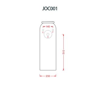 Пьедестал для раковины Artceram Jolie JOC001 48 00 portoro gold