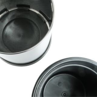 Ведро FIXSEN 5 л без крышки хром HOTEL (FX-31024B)