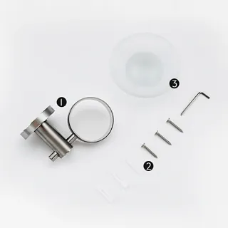 Мыльница Frap F30102 хром