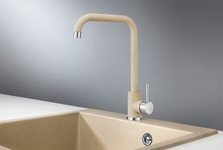 Смеситель для кухни Granula Standart  ST-4033, ПЕСОК