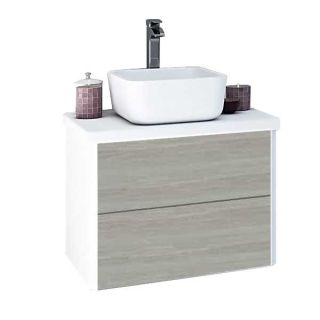 Тумба под раковину Акватон Брук 60см дуб латте 1A201901BCDL0