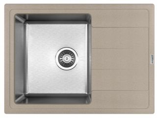 Кухонная мойка Florentina Комби 650 песочный