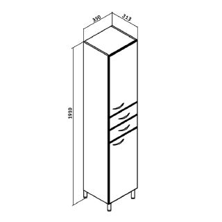 Пенал Runo правый  35 (00000000129)