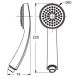 Душевая лейка Vidima Sevajet BA183AA