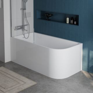 Акриловая ванна BELBAGNO BB712-1700-730-L  170x73 см
