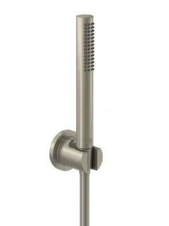 Душевой гарнитур Kludi Nova Fonte Puristic 20850N5-15 брашированный никель