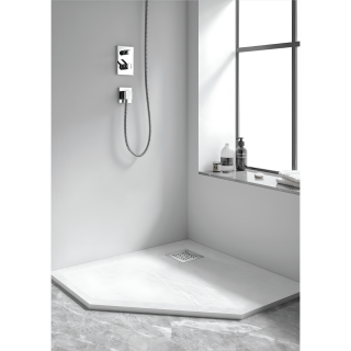 Душевой поддон RGW STONE TRAY-W 14155099-01-11 90x90 см  белый