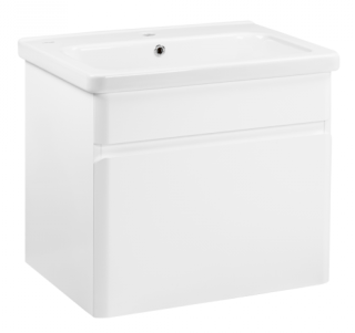 Подвесная тумба под раковину Veedi Prestige PRS600T-CR 60см белый