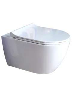 Комплект SET AQUATEK ПОЛАРИС-01-015 4в1 унитаз с инсталляцией кнопкой и сиденьем микролифт