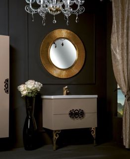 Зеркало Boheme Shine золото 528-G