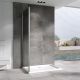 Душевая стенка ABBER Schwarzer Diamant 90см хром S90