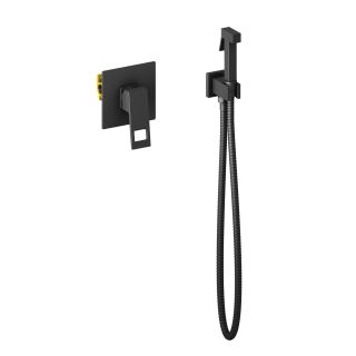 Гигиенический душ Timo Briana со смесителем чёрный 7189/03SM