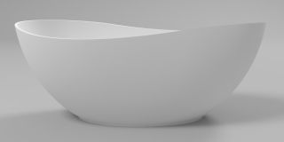 Ванна из искусственного камня Whitecross Ruby 0202.170075.200 170x75см белый матовый