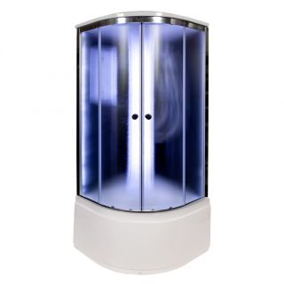 Душевая кабина Deto B10S LED BLACK