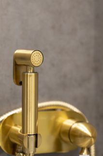 Гигиенический душ со смесителем Boheme Medici 424 бронза