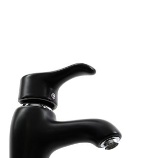 Смеситель для раковины Melana MLN-F-002CBK-M чёрный матовый