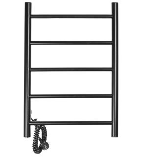 Полотенцесушитель электрический Domoterm Классик DMT 109-5 40х60 EK L чёрный