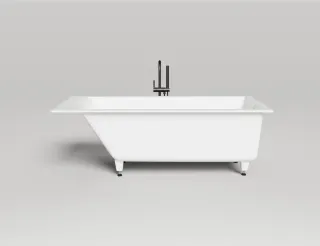 Ванна из искусственного камня Salini Cascata S-Sense 104113GRH 170x75см RAL снаружи