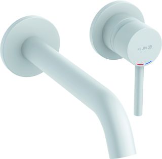 Смеситель для раковины Kludi Bozz 382455376 белый матовый