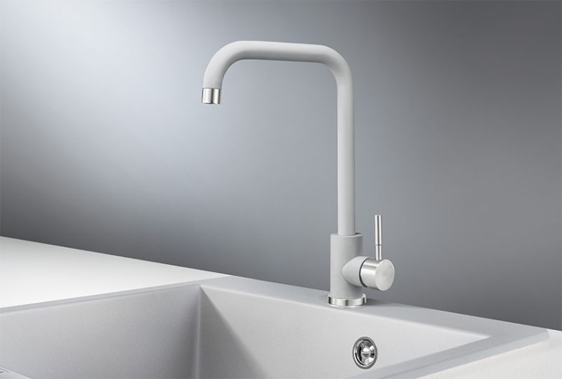 Смеситель для кухни Granula Standart ST-4033, АЛЮМИНИУМ