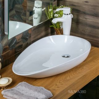 Накладная раковина Melana A380-805 75см белый