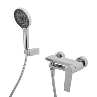 Смеситель для ванны и душаCezares  в комплекте с ручным душем, шлангом и держателем CEZARES COMFORT-VD-01
