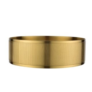 Раковина AltroBagno Costoso 001005 OrSp из нержавеющей стали золото матовое